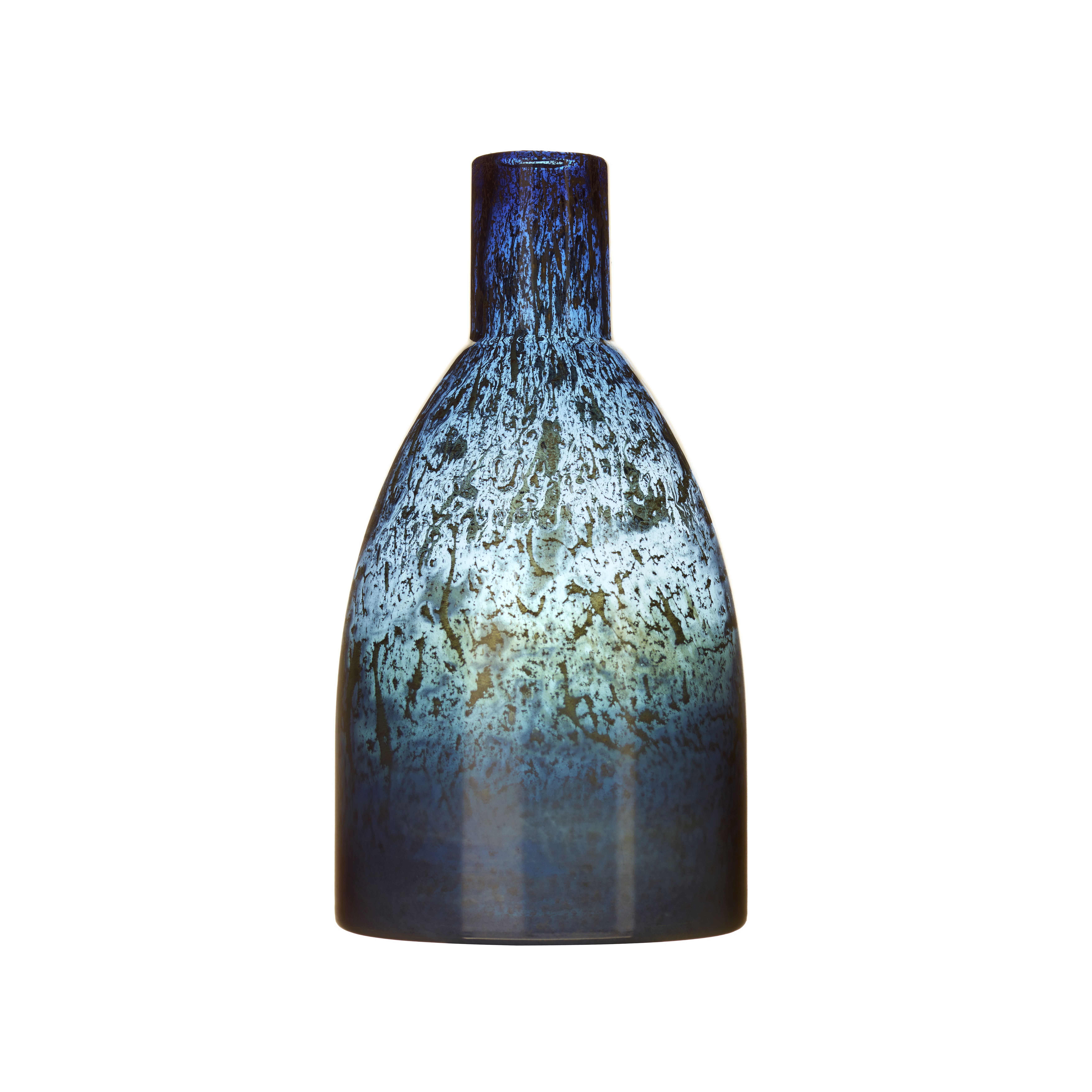 Thalassa Medium Vessel Sapphire Vase 35.5x20cm